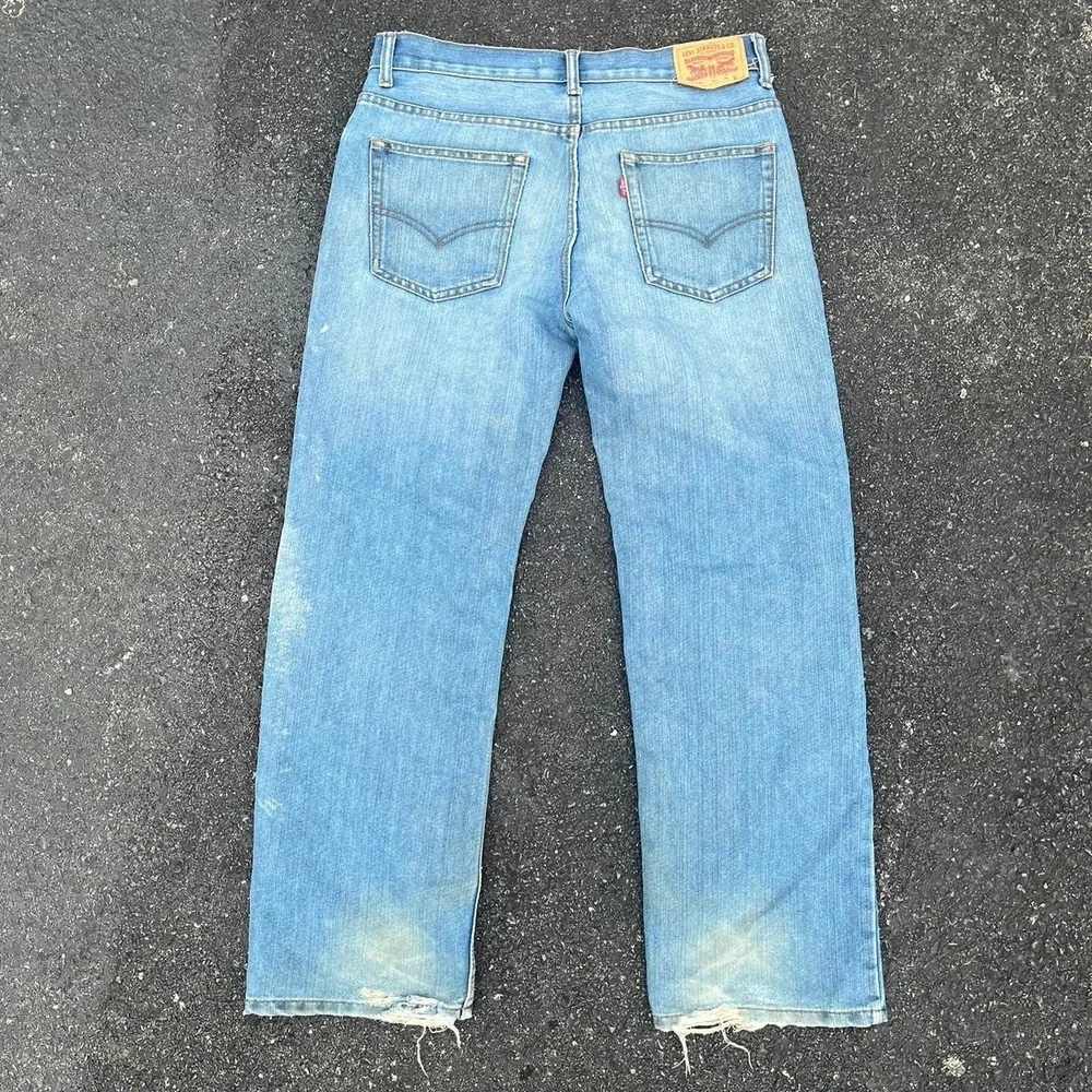 1990s baggy Levi 560 Loose fitting jeans size 34